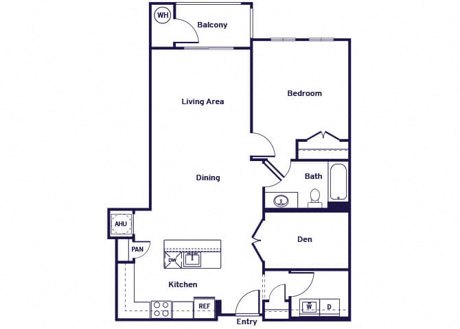 Suite A Floorplan